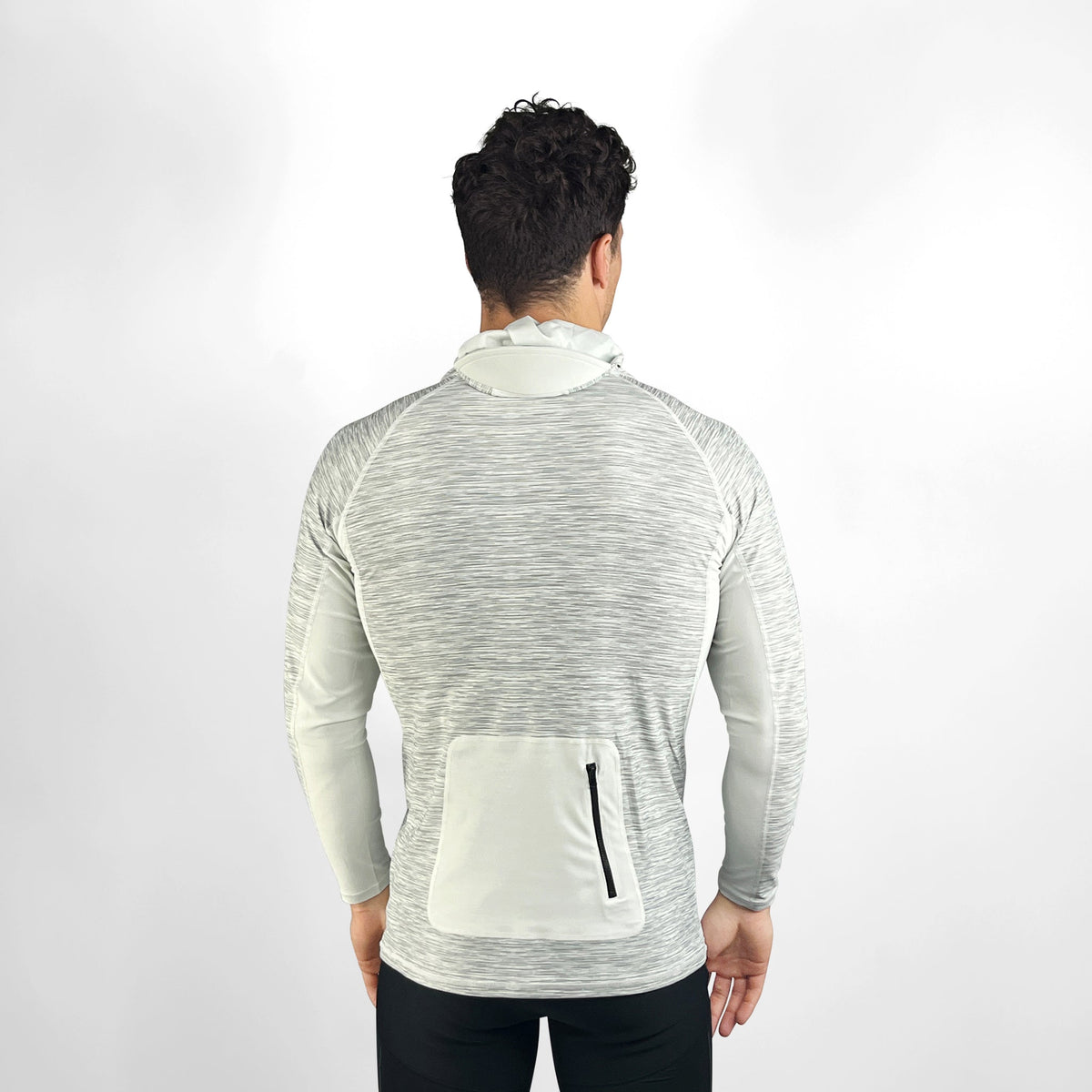 Vaikobi Hooded UV Long Sleeve Rash Top - Silver