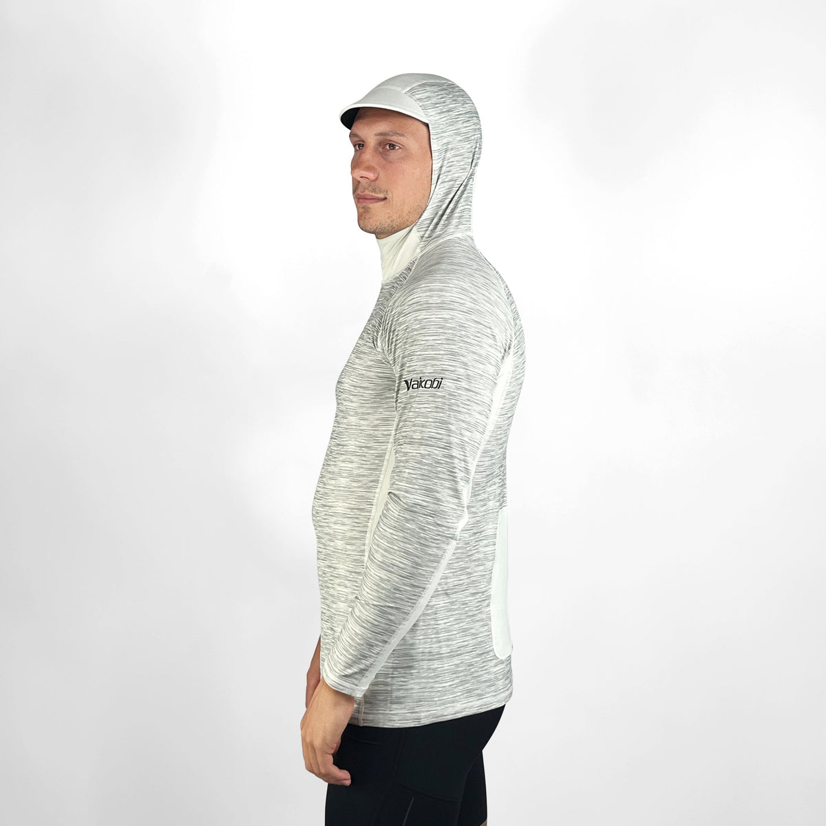 Vaikobi Hooded UV Long Sleeve Rash Top - Silver