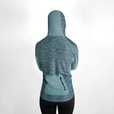 Vaikobi Hooded UV Long Sleeve Rash Top - Steel Blue