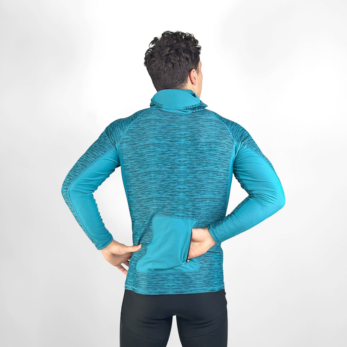 Vaikobi Hooded UV Long Sleeve Rash Top - Teal