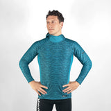Vaikobi Hooded UV Long Sleeve Rash Top - Teal