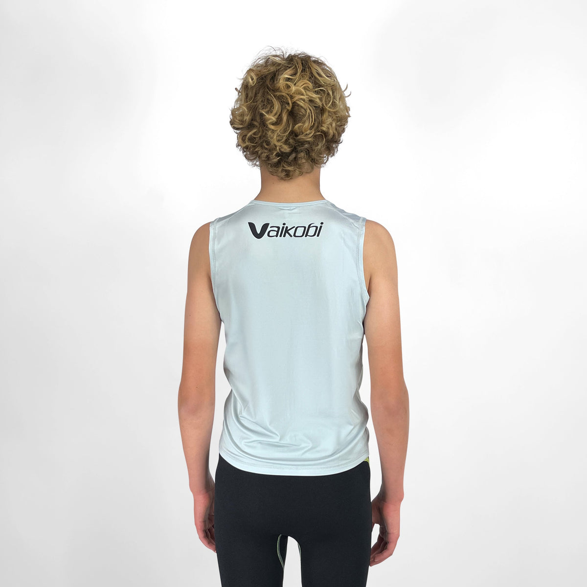Vaikobi Youth UV Spandex Race Vest - Silver - Silver
