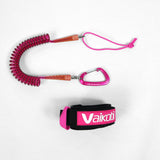 Vaikobi 2-Piece Ocean Paddling Calf Leash - Pink