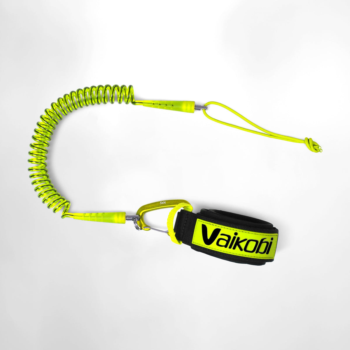 Vaikobi 2-Piece Ocean Paddling Calf Leash - Yellow