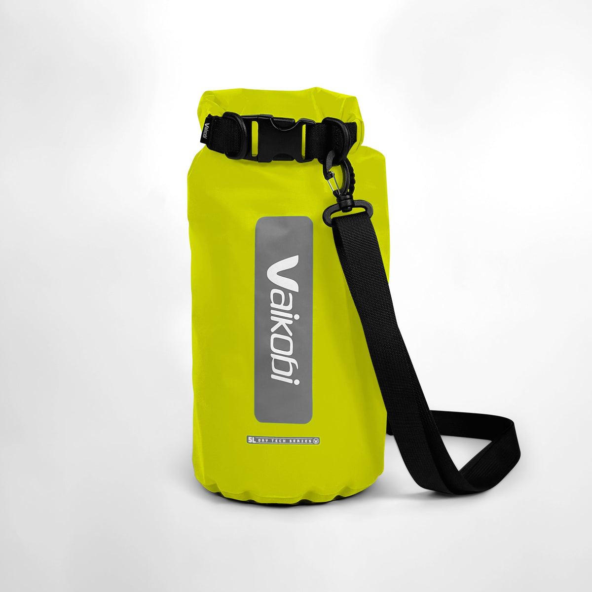 Vaikobi 5L Roll Top Dry Bag - Fluro Yellow