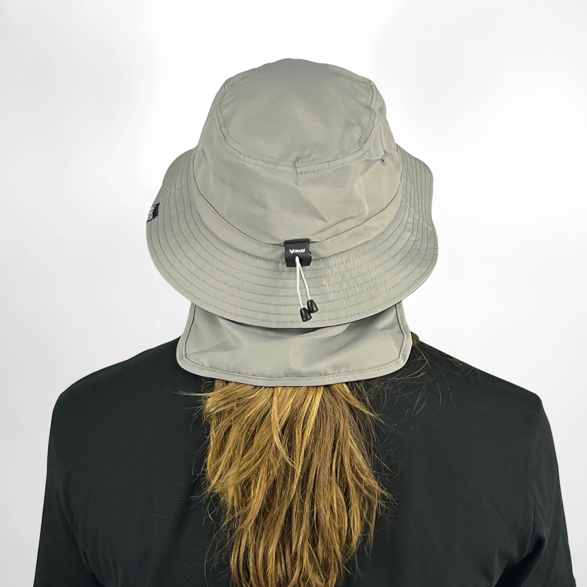 Vaikobi Downwind Surf Bucket Hat - Light Grey