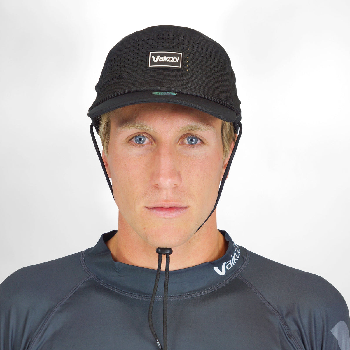 Vaikobi Bump Hat Hydro with Cord - Black