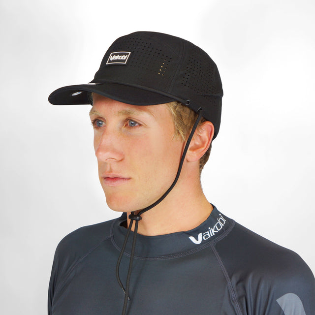 Vaikobi Bump Hat Hydro with Cord - Black