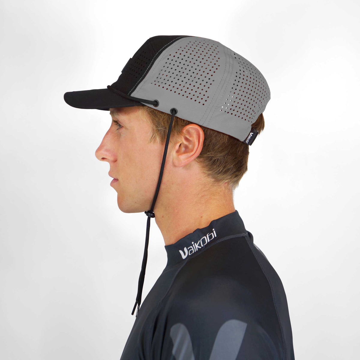 Vaikobi Bump Hat Hydro with Cord - Grey