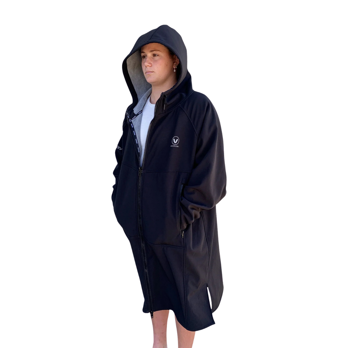 Vaikobi Beach Coat- Fleece Lined/ Water Resist