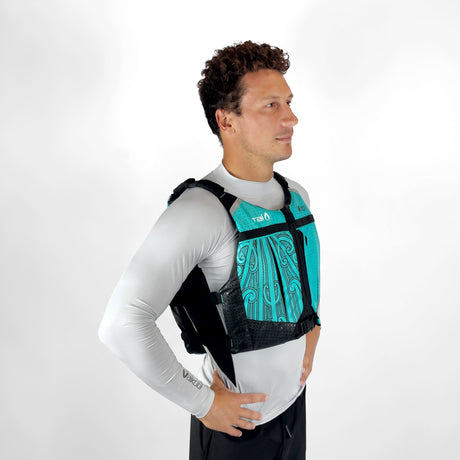 Vaikobi V4 PFD - Tai Paddles Pūhoro Design - Teal/Black