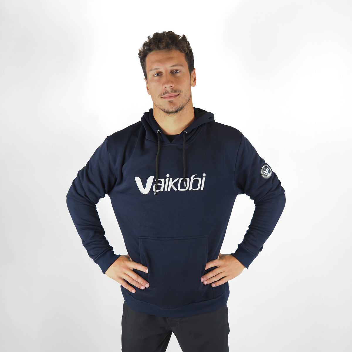 Vaikobi Logo Torquay Hoodie - Navy