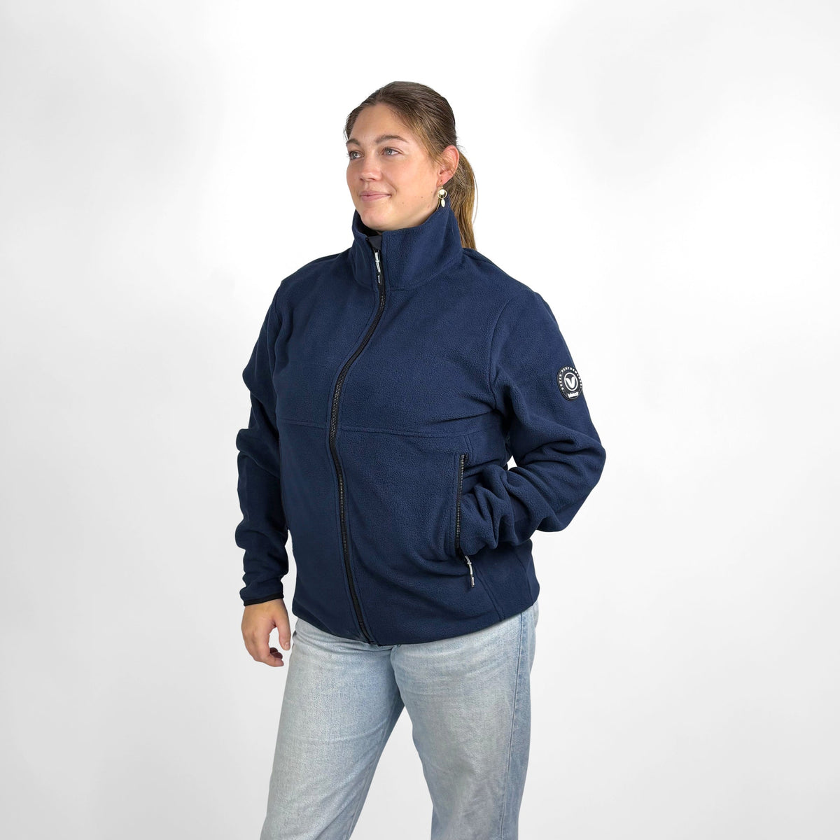 Vaikobi Microfleece Crew Jacket - Ink