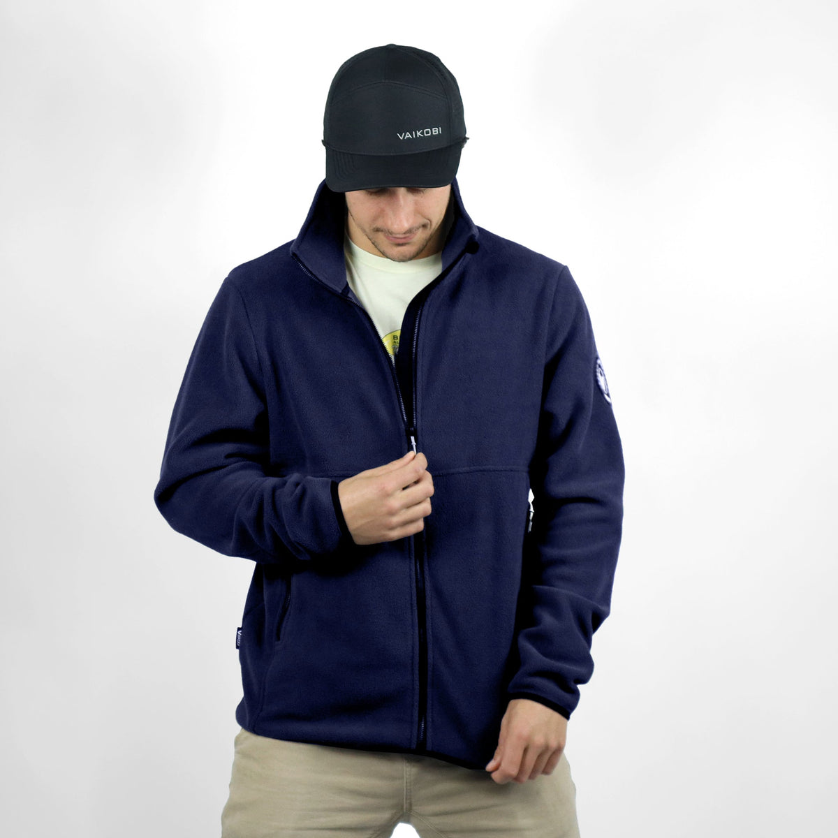Vaikobi Microfleece Crew Jacket - Ink