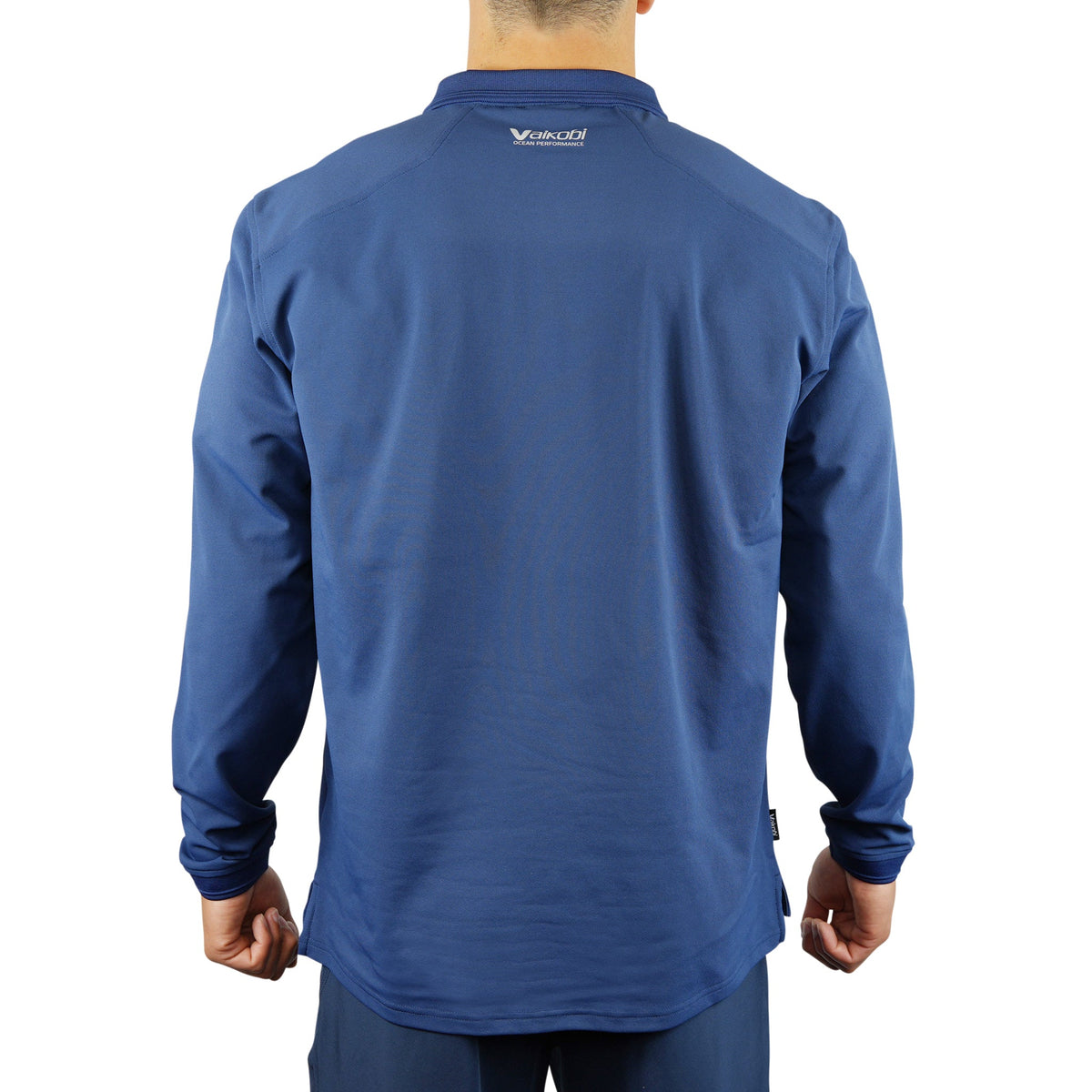 Vaikobi Antibes Long Sleeve Polo - Navy