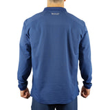 Vaikobi Antibes Long Sleeve Polo - Navy