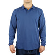Vaikobi Antibes Long Sleeve Polo - Navy
