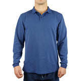 Vaikobi Antibes Long Sleeve Polo - Navy
