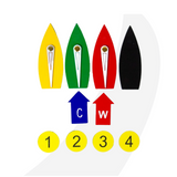 Magnetic Protest Boat Kit, Travel Set, 10 Pieces