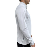 Vaikobi Uv Long Sleeve Zip Tech Top - Charcoal