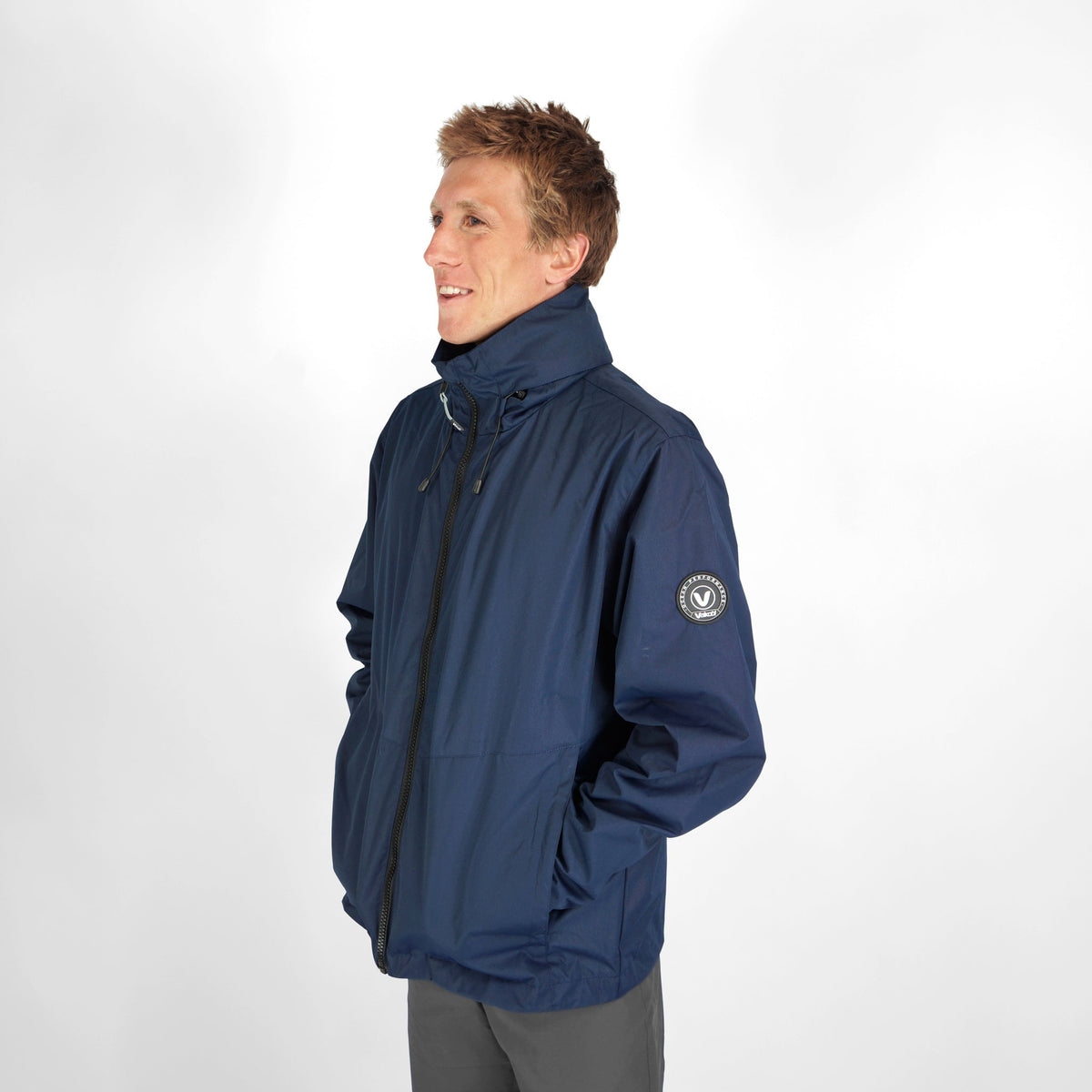 Vaikobi Lightweight Team Jacket with Hood - Ink