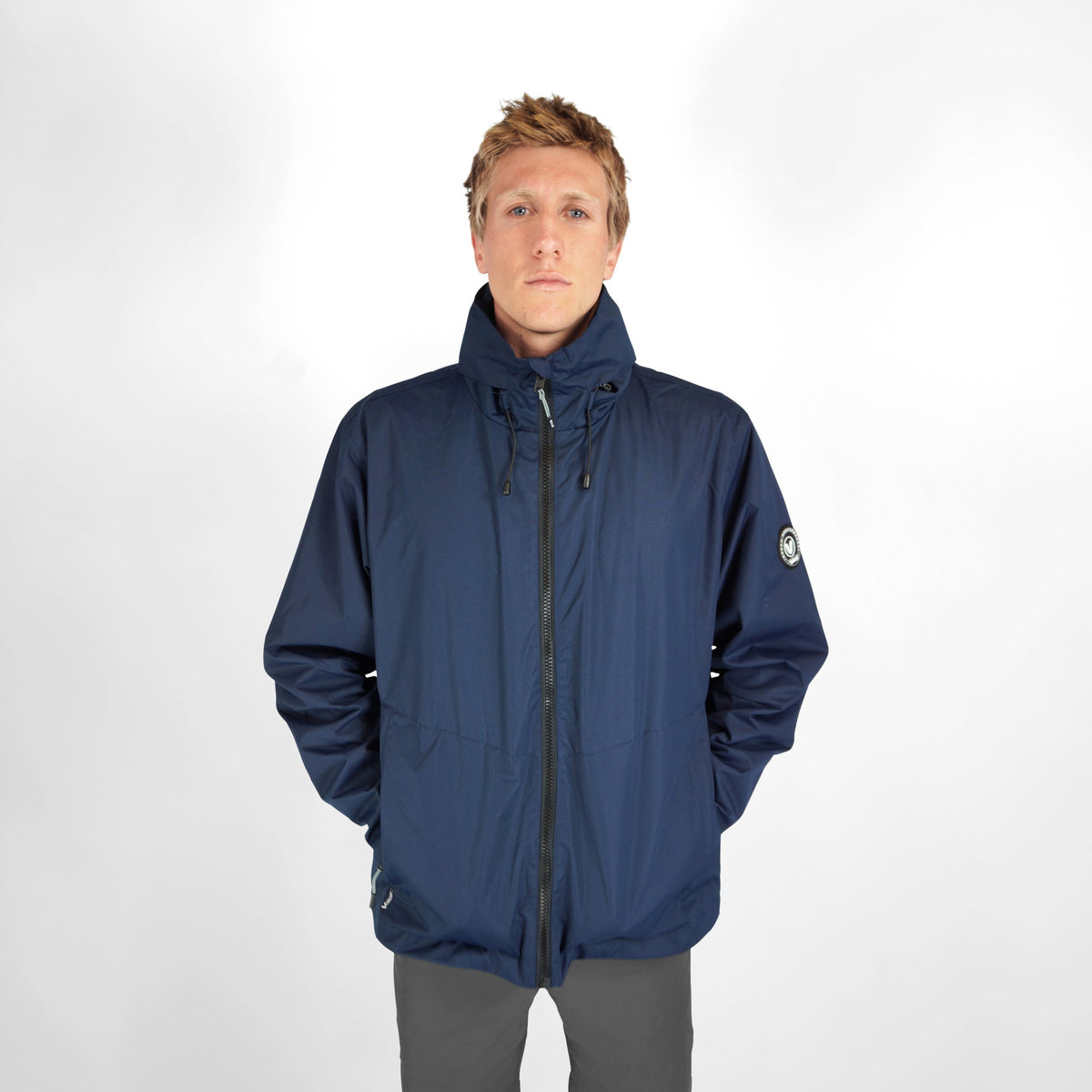 Vaikobi Lightweight Team Jacket with Hood - Ink