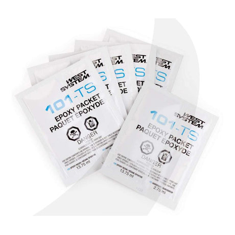West System Resin & Hardener Packets six, .56 fl oz
