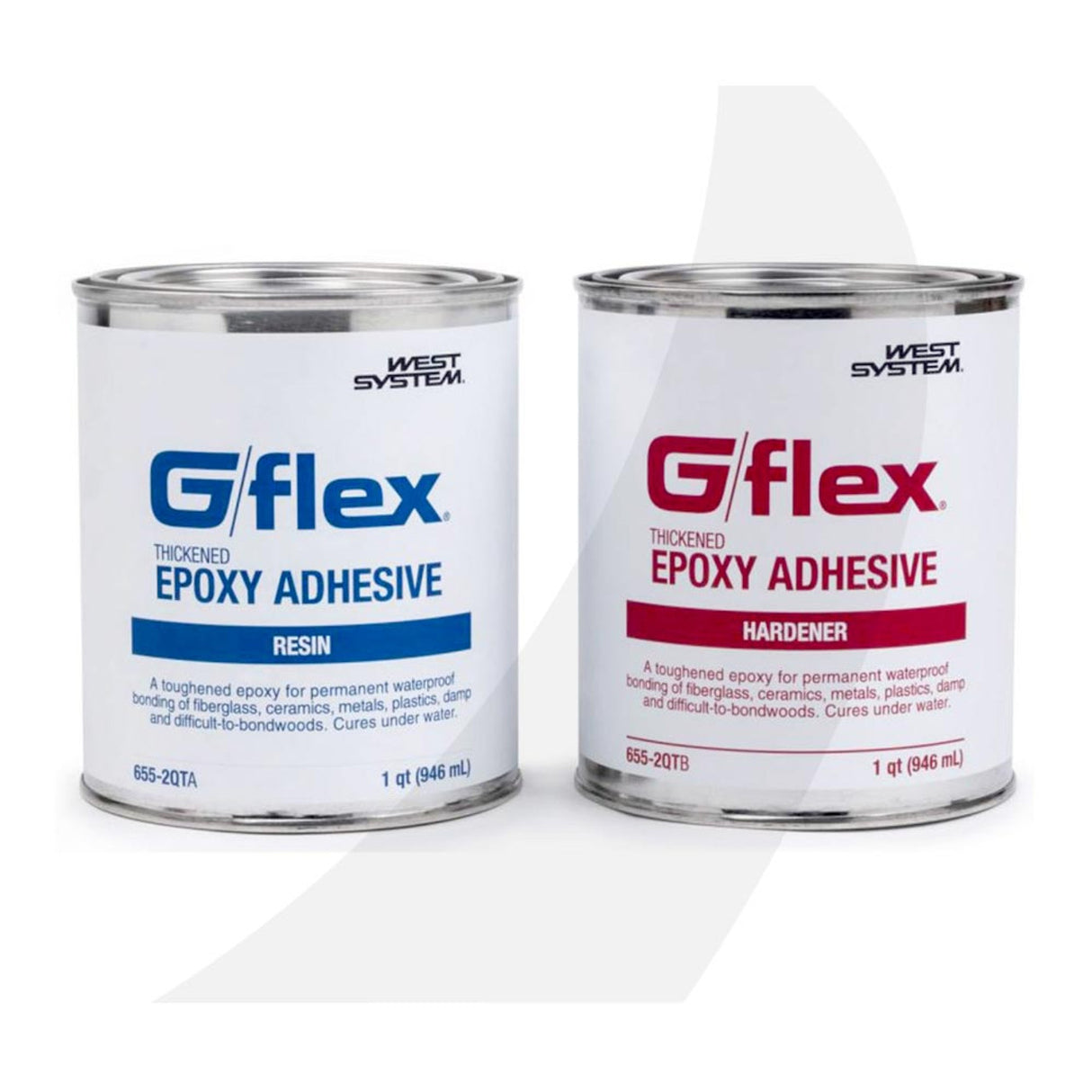 West System G/flex Epoxy Adhesive two, 1 qt