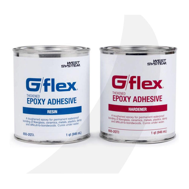 West System G/flex Epoxy Adhesive two, 1 qt
