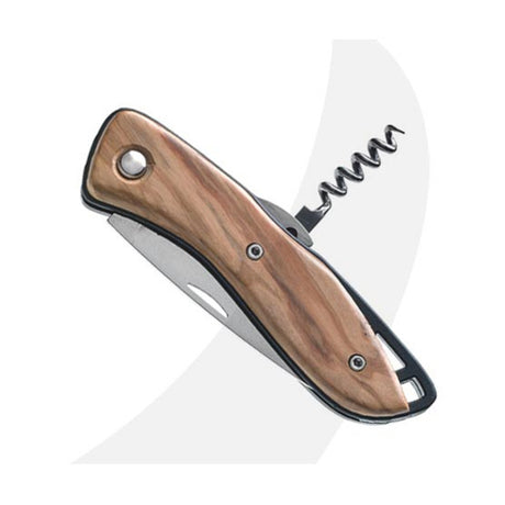 Wichard Aquaterra Corkscrew Wooden Handle Knife