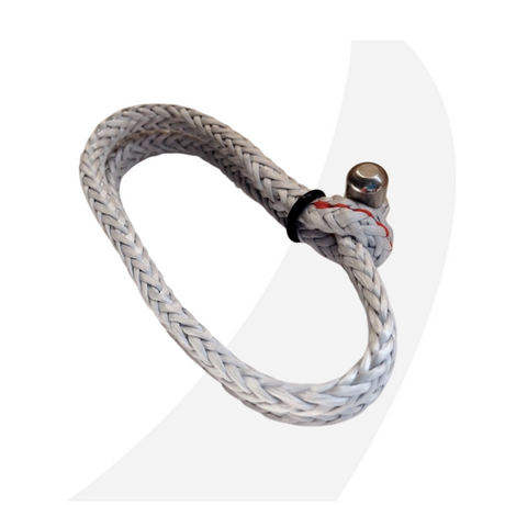 Nodus Sheathed M10 HL Shackle R2 & R3 Hight Load