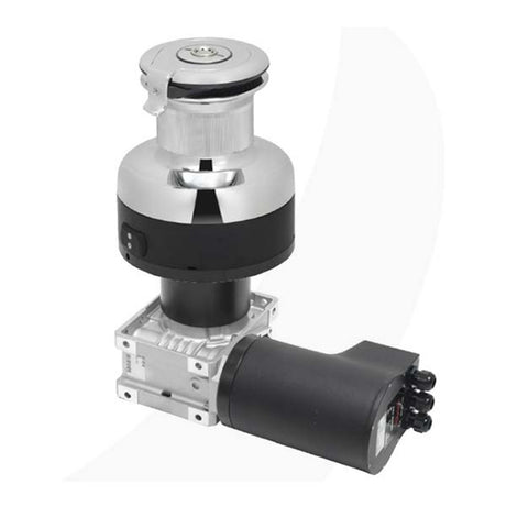 Antal Winch ST 62XT 3 Speed Electric 12V, Chrome