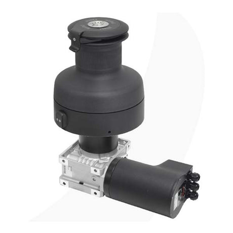 Antal Winch ST 66XT 3 Speed Electric 12V, Aluminum