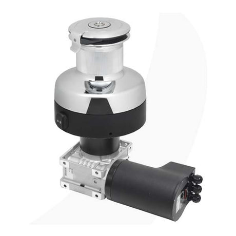 Antal Winch ST 66XT 3 Speed Electric 24V, Chrome