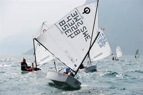 Olympic Sails - Racing Opti Platinum Class Legal Sail including Roll-On PVC tube