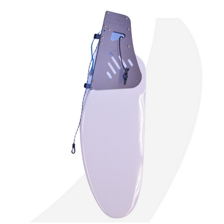 Club 420 Rudder rigged C420 Gray