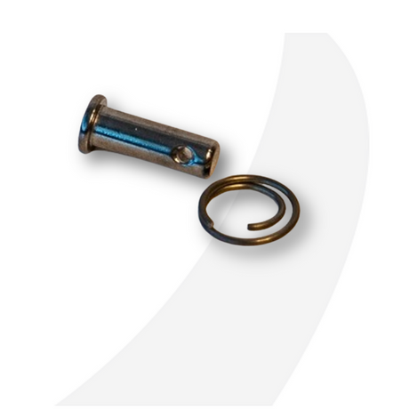 Club 420 Clevis pin 1/4"x3/410pk w/ring