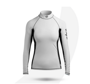 Zhik Women Long Sleeve Spandex Top Ash