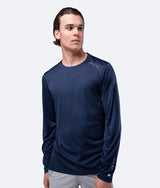 Zhik Mens UVActive Long Sleeve Top - White, Gray, Navy