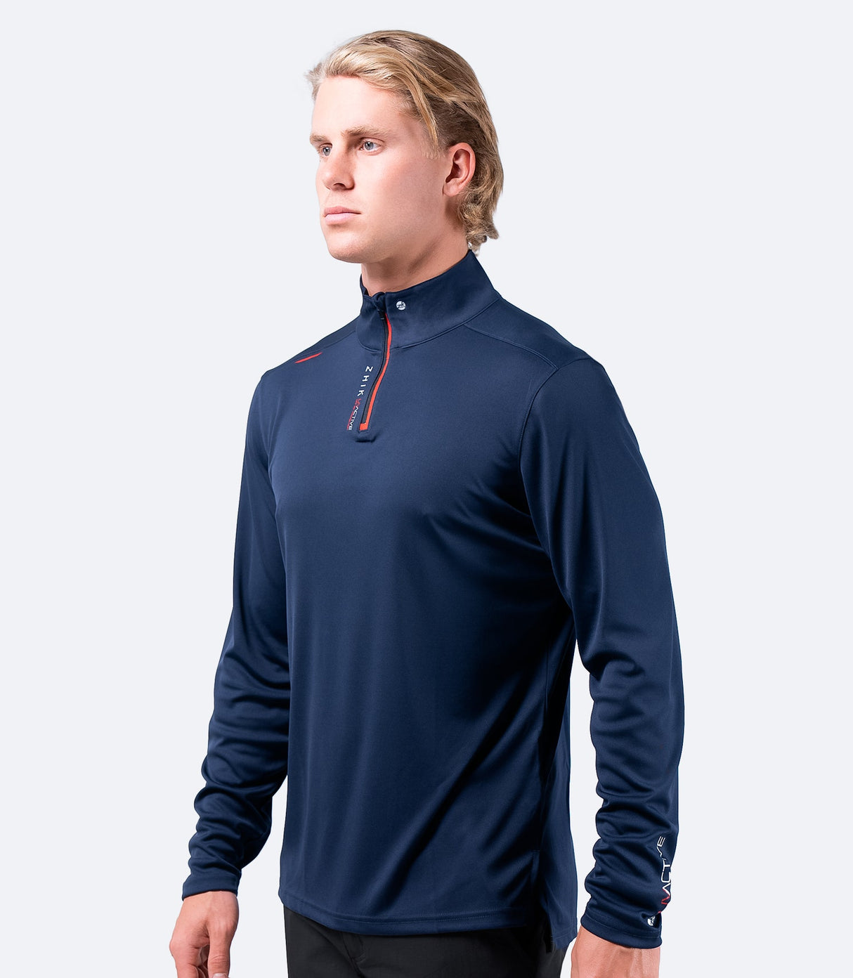 Zhik Mens UVActive High Collar 1/4 Zip Top