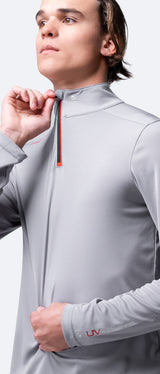 Zhik Mens UVActive High Collar 1/4 Zip Top