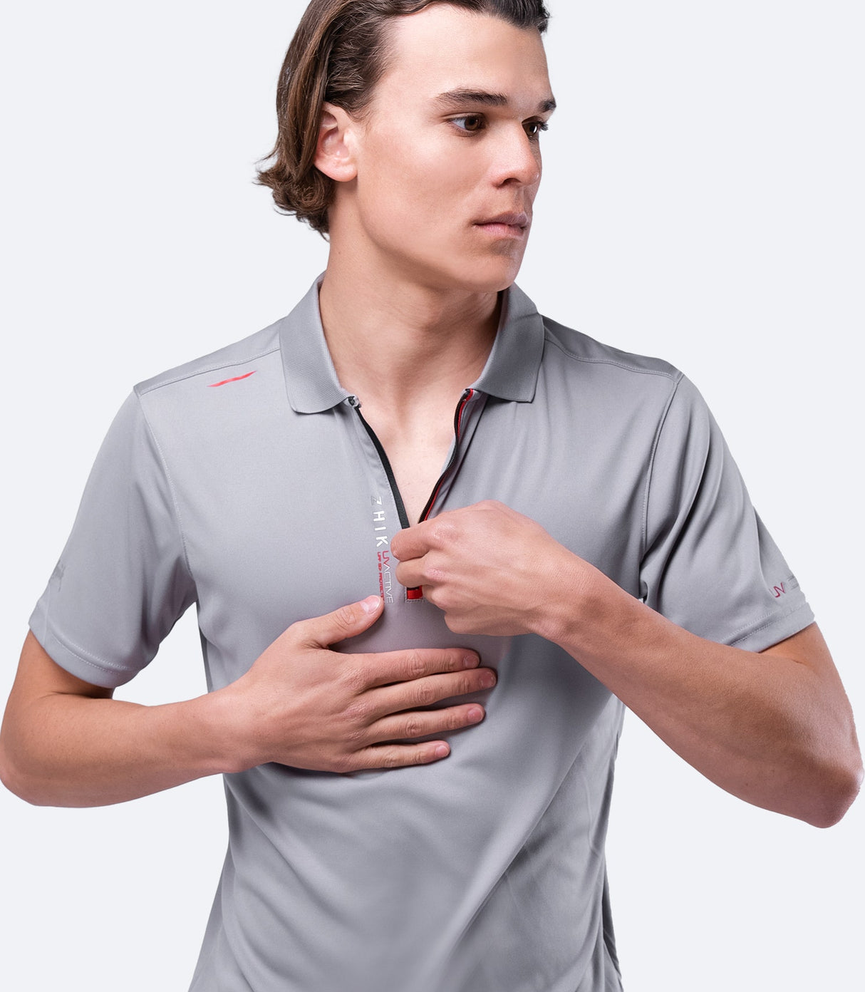 Zhik Mens UVActive Zip Sports Polo