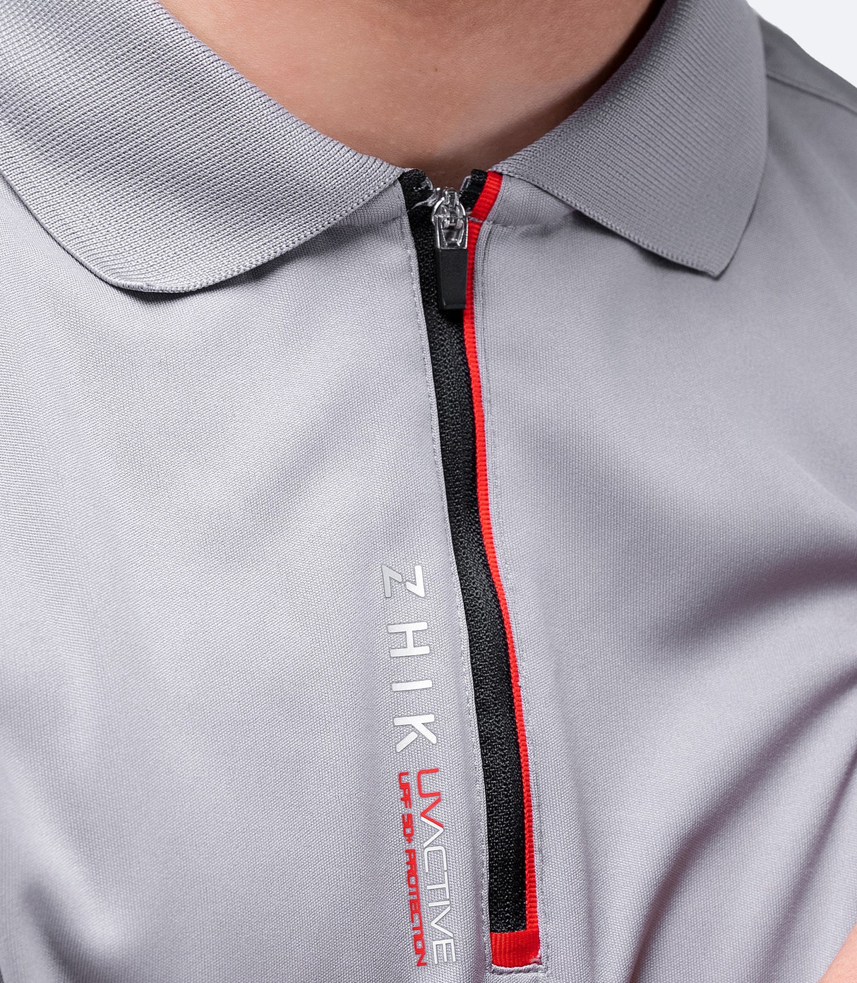 Zhik Mens UVActive Zip Sports Polo