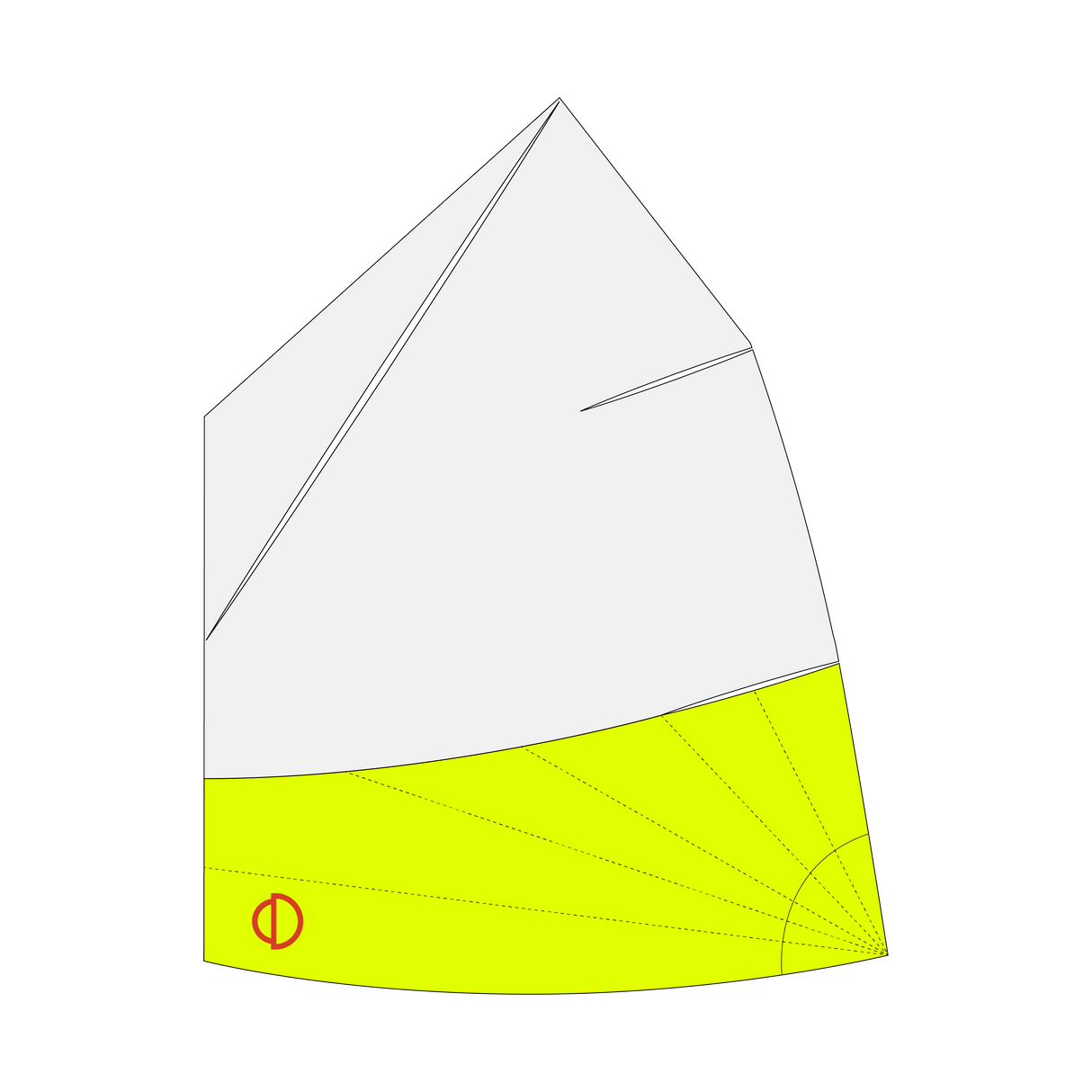 CD Sails Optimist DRS- Semi-Radial Mainsail