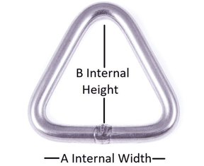Sea Sure 65mm x 50mm x 8.0mm Triangle