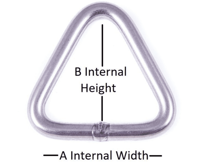 Sea Sure 50mm x 45mm x 6.3mm Triangle
