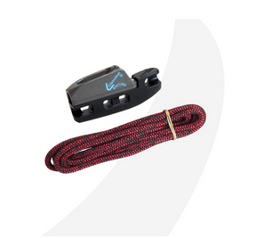 Hiking strap adjuster cleat with line for Laser