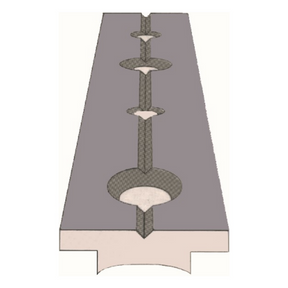 Forespar Track 1.25" Clear (7.5' Section Only)