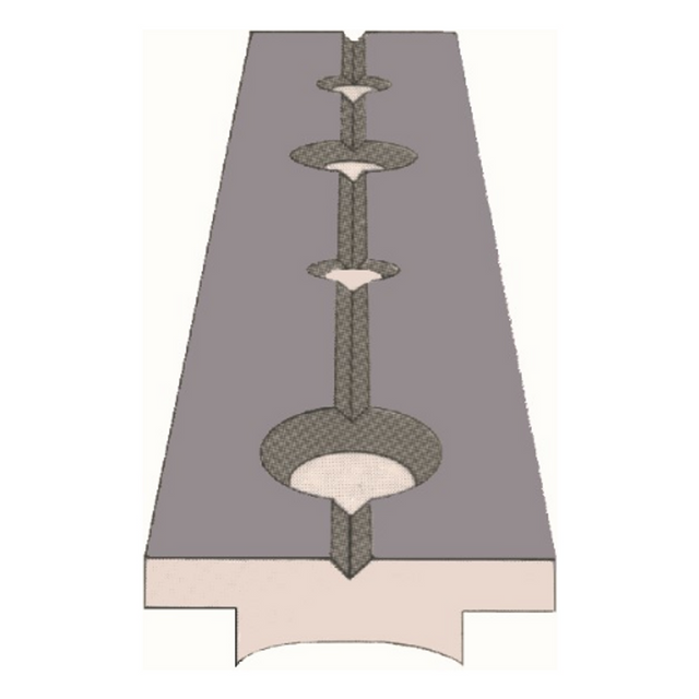 Forespar Track 1.25" Clear (7.5' Section Only)