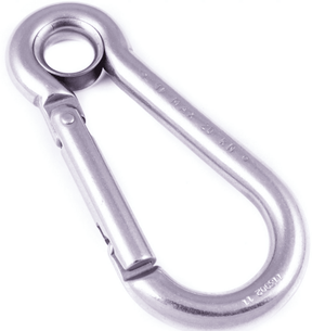 Sea Sure 100mm x 10mm Carbine Hook - Eye - 557-10